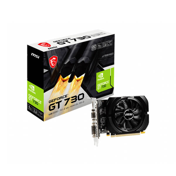 MSI GT 730 OC V1 4GB DDR3 Graphics Card